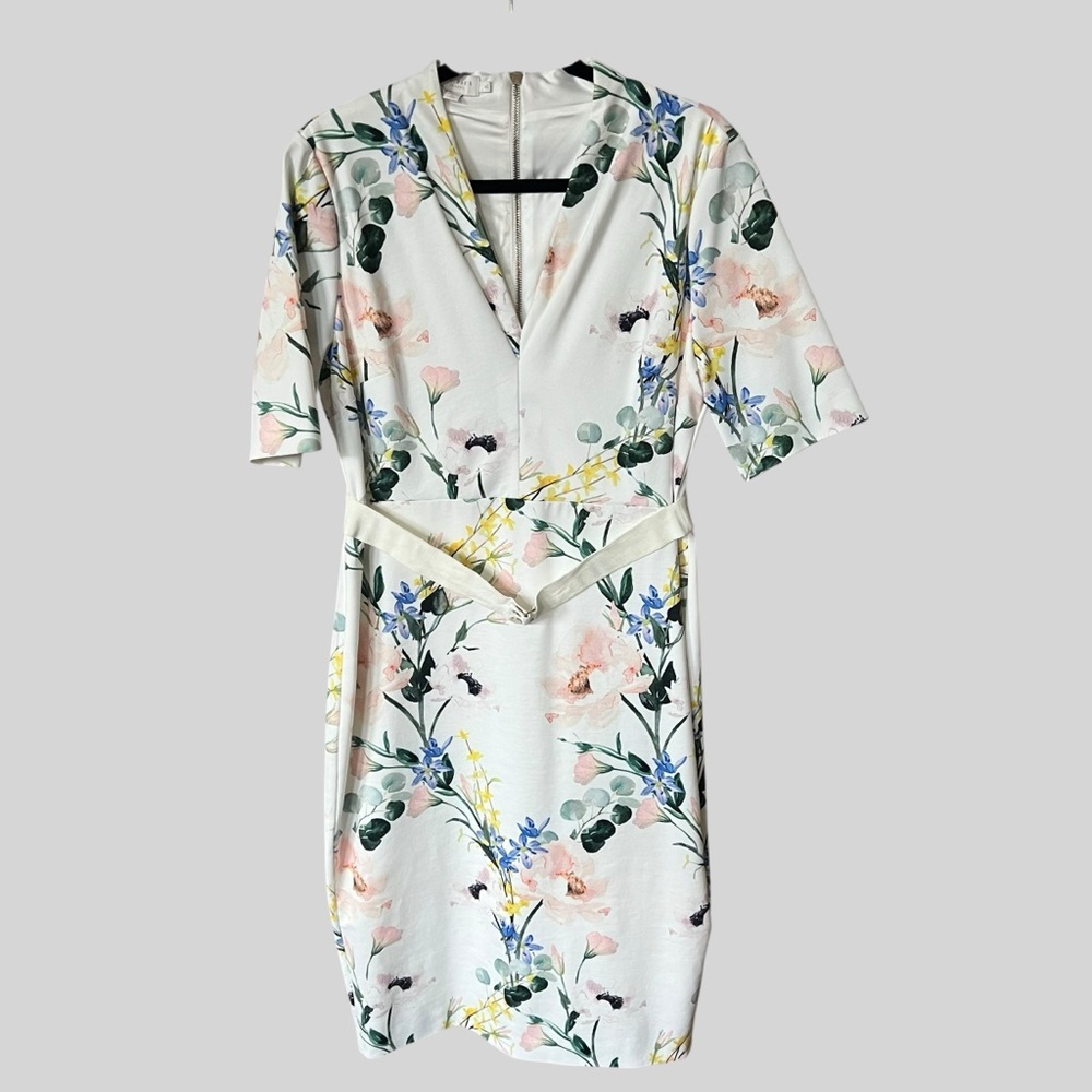 Ted Baker London Floral Print Dress
